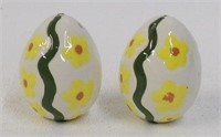 Mini Hand-Painted Ceramic Easter Eggs