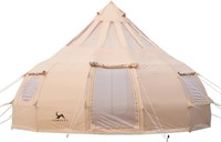 Canvas Tent with Stove Jack Bell Tent Yurt