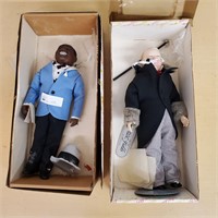 Louis Armstrong Doll and W.C. Fields Doll