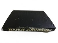 Binder full of randy Johnson cards