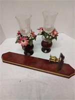 Candle Holders And Basket