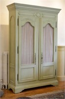 French Country painted armoire