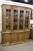 "Unique" Lighted China Cabinet