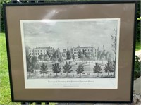 Panoramic Landscape Print "Theological Seminary"