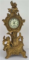 Antique "Jennings Brothers" Figural Shelf Clock