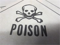 Vintage Poison Stickers