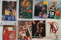 Lot of 8 1990’s Dennis Rodman cards!