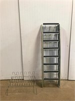 Store Shelving& Shoe Rack 14"x6" and 50" tall