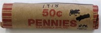 1918 ROLL OF WHEAT PENNIES