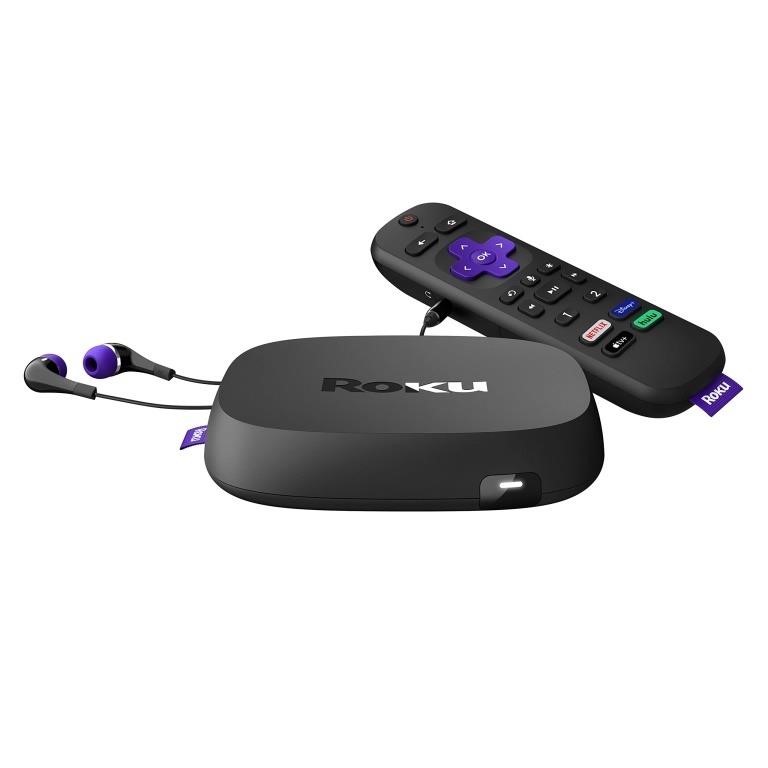 1 LOT, 4 PIECES, 1 Roku Ultra Streaming Device
