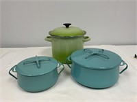 Dansk and Le Creuset Pots