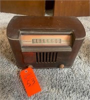 Bendix vintage police radio