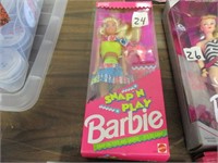 Barbie NIB Snap N Play