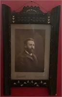 Antique Photograph in Eastlake Ebonized Frame