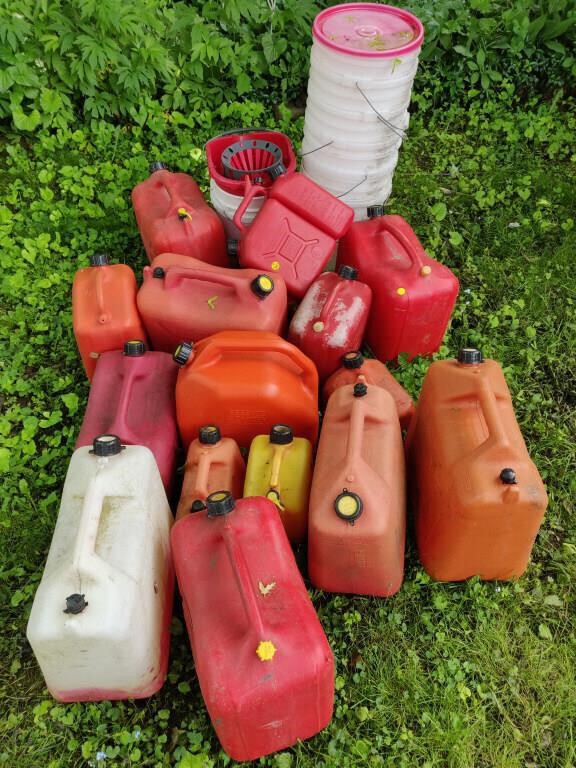 Large Lot of Jerry Cans