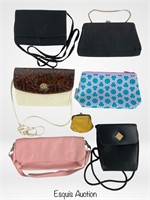 Group of Lady's Evening Bags, Wallets, Clutches