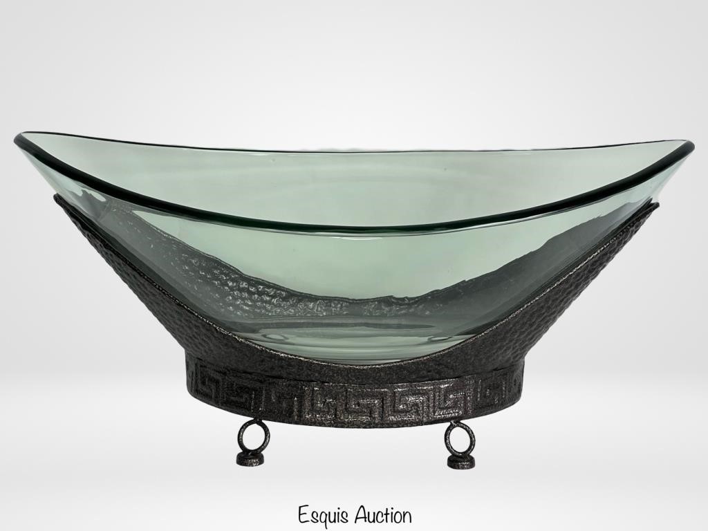 Kensington Hill Barlow Centerpiece Glass Bowl