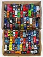 Group of Vintage Die-Cast Toy Car Models