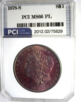 1878-S Morgan MS66 PL LISTS $3000