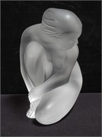 Lalique nude sculpture