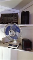 Galaxy 12" Oscillating Fan; Edison, Royal Heat,