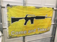 Come and Take it Flag 24x60
