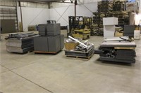 (3) Pallets of Assorted Cubical Walls, Lights and