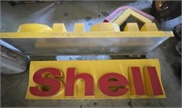 Shell Station Outdoor Advertising Signs