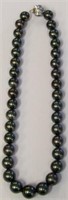 17.5" Tahitian Pearl Necklace 14K Gold Clasp