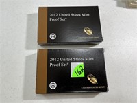 (2) 2012 Proof Set