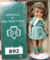 OFFICIAL 8IN GIRL SCOUT DOLL VTG