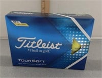 New box of Titleist golf balls