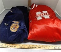 FFA and Huskers jackets