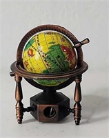 World globe pencil sharpener