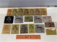 Selection Steam Rally Plaques, Coasters Etc.
