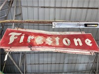 Firestone die cut sign 72Wx24T  DST