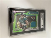 Prizm Premier Jersey Trevor Lawrence SGC 9