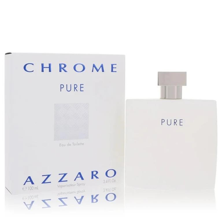 Azzaro Chrome Pure Men's 3.4 Oz Spray