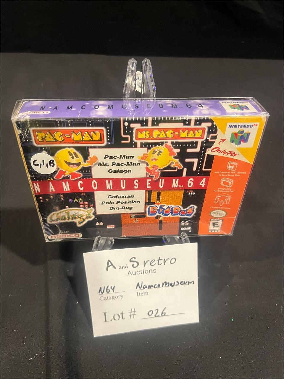 Namco museum 64 CIB Nintendo 64 N64