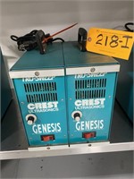 (2) - CREST Ultrasonics # 4G-500-6 - Genesis