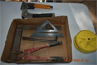 Flat of misc tools