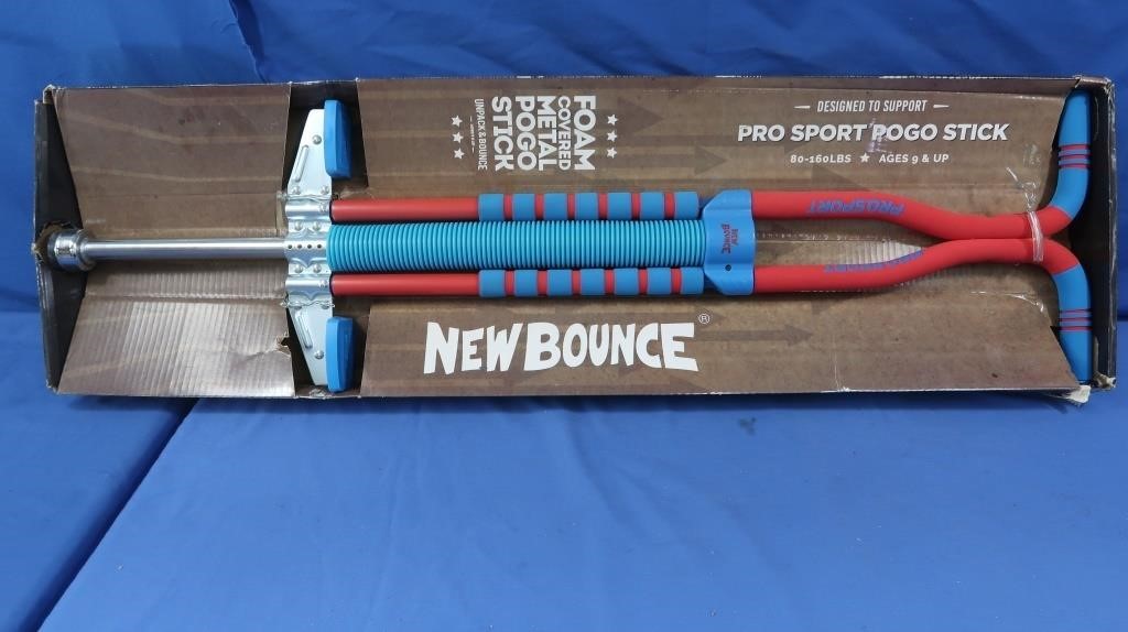 NIB New Bounce Pro Sport Pogo Stick 80-160 lbs