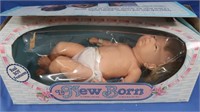 1985 Barval Toys La Newborn Doll 18" (like new)