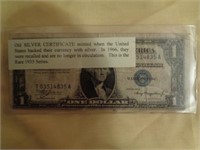 1935 A $1 SILVER CERTIFICATE
