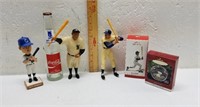 Vintage Babe Ruth Plastic Figure with Bat