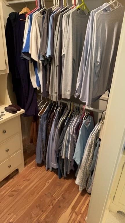 Assortment of Men’s clothing