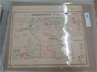 1875 Maxatawny Map