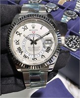 ROLEX 2013 PREOWNED COMPLETE WHITE GOLD