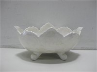 6"x 10"x 5" Ceramic 4 Footed Centerpiece