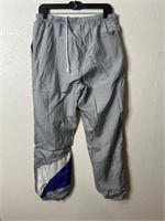 Vintage Gray Windbreaker Pants